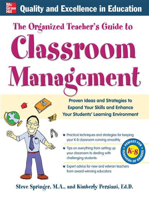 Title details for The Organized Teacher's Guide to Classroom Management by Kimberly Persiani - Available